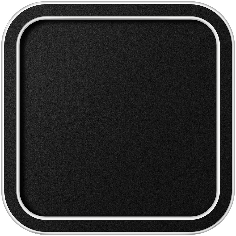 Black LED ceiling light Lois