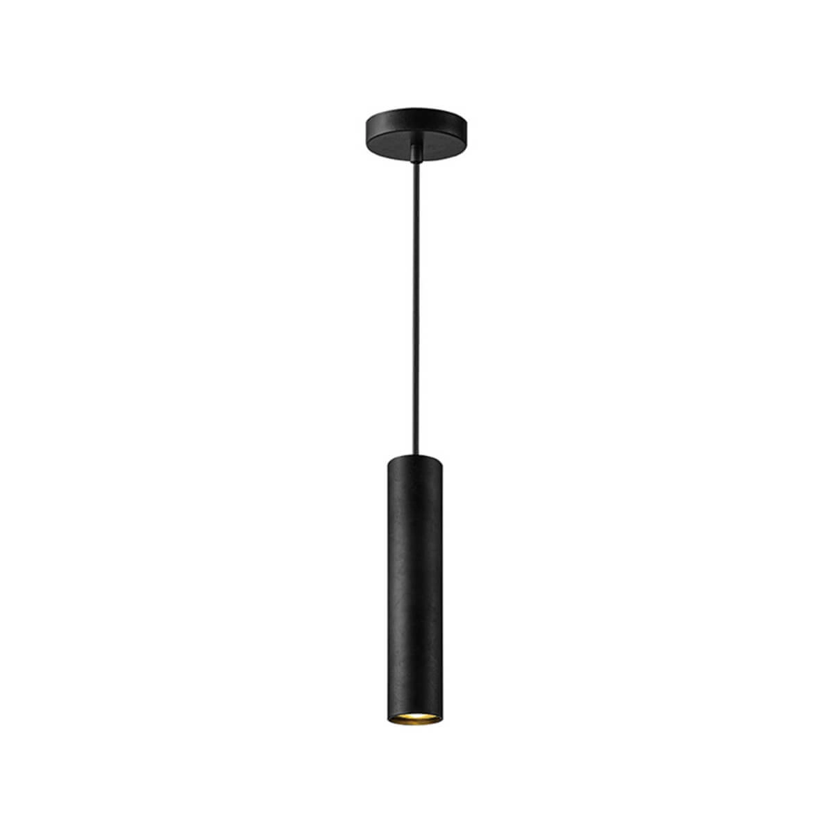 Black GU10 hanging lamp Ferroli