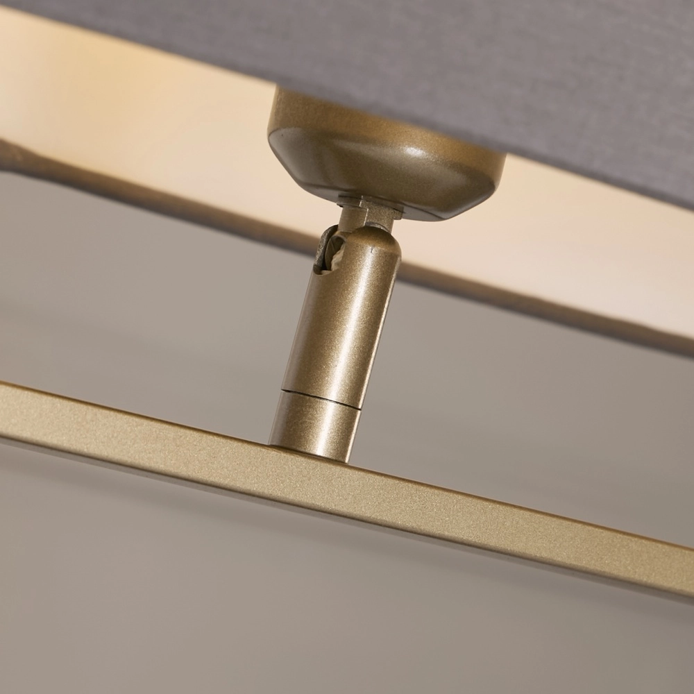 Table lamp Sleek bronze with gray cap Searchlight 5053423305424
