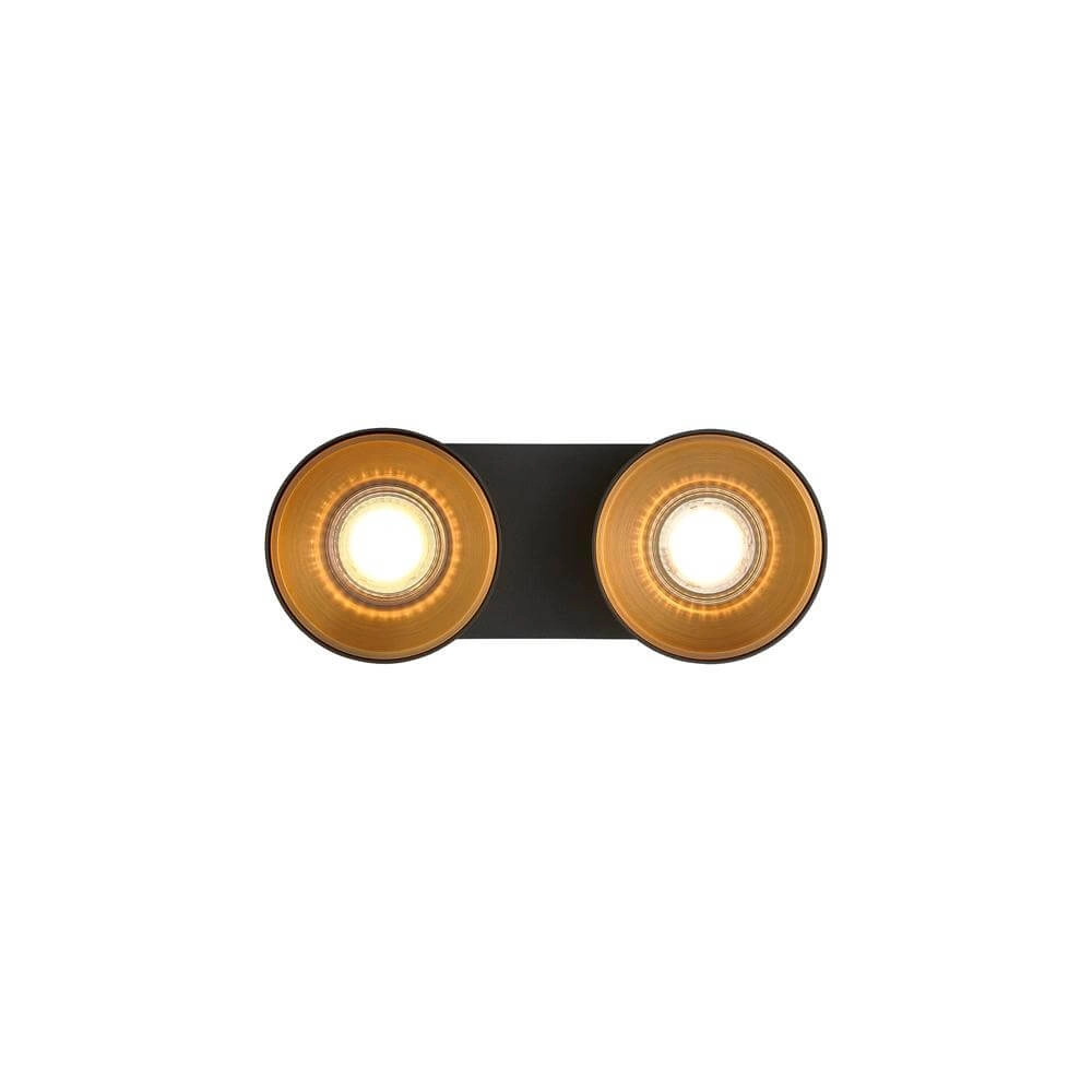 Black spot Pitcher 2-light directional Nordlux 5704924016202
