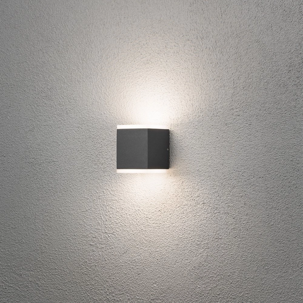 Wall spotlight Monza Up - Down anthracite KonstSmide 7318307991376