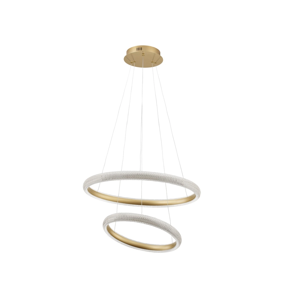 Pendant lamp Medora gold Ø 59cm Lyora 5212017433435