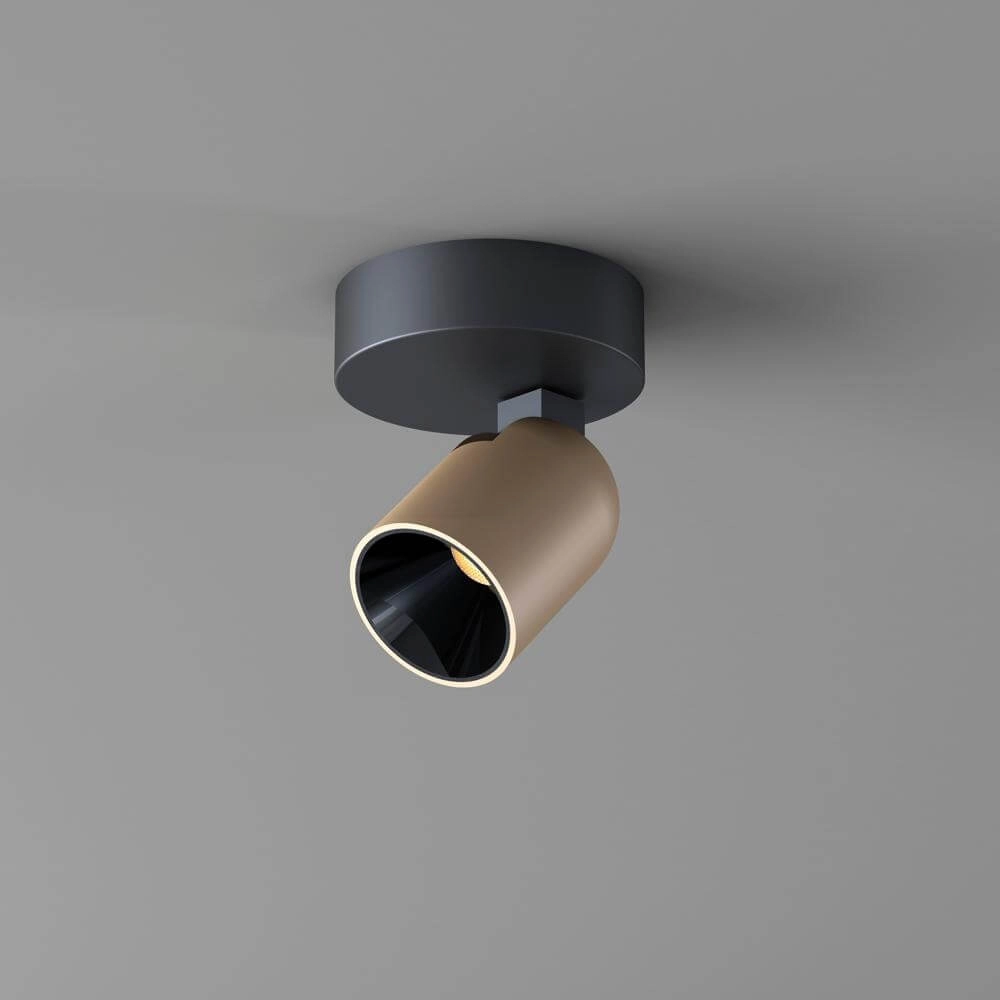 Ceiling lamp Houston 1-light black with champagne Artdelight 8720701102484