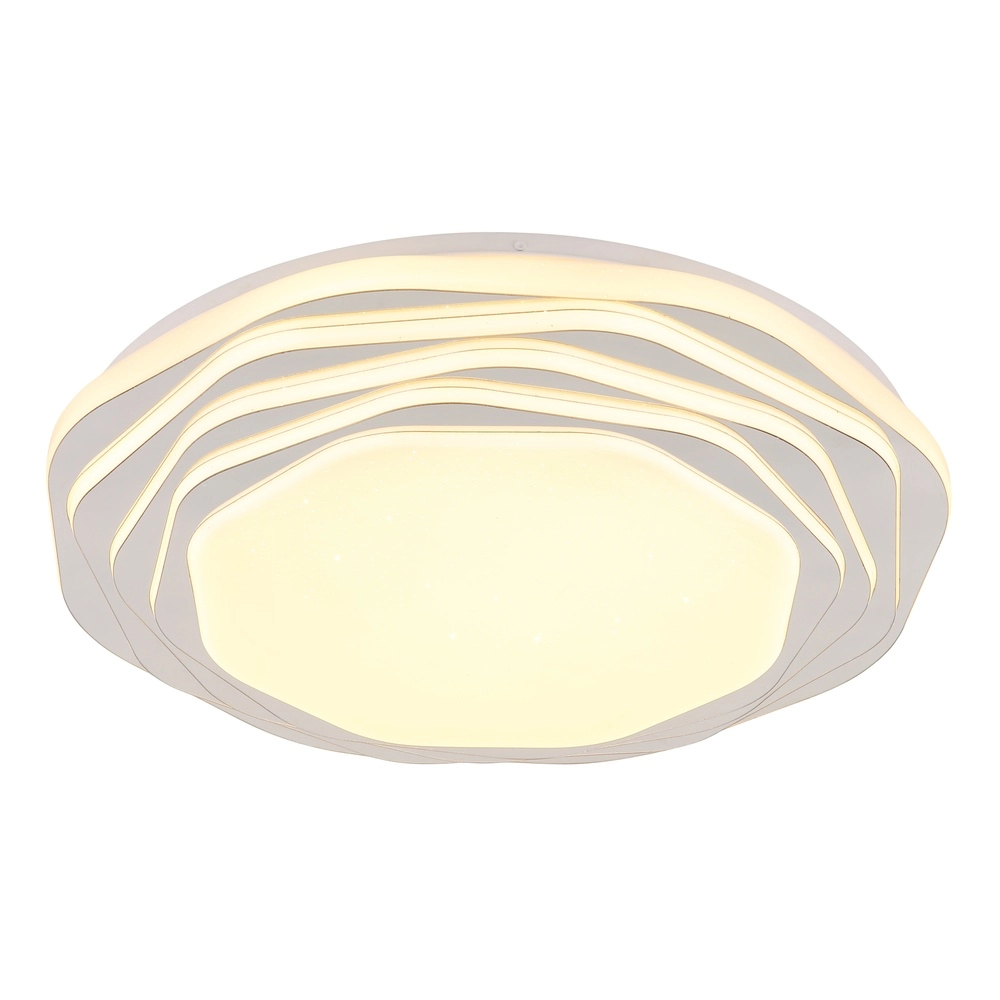 Design ceiling lamp Flordelis white Ø 48cm Globo 9007371510702