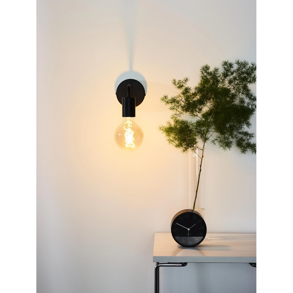 Black wall lamp Scott Design Lucide 5411212450654