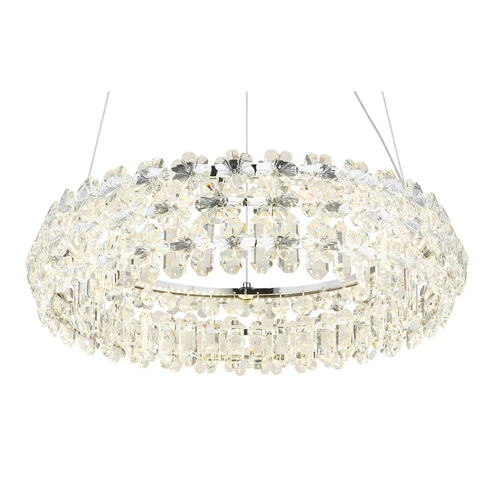 Pendant lamp Diann chrome Globo 9007371537853