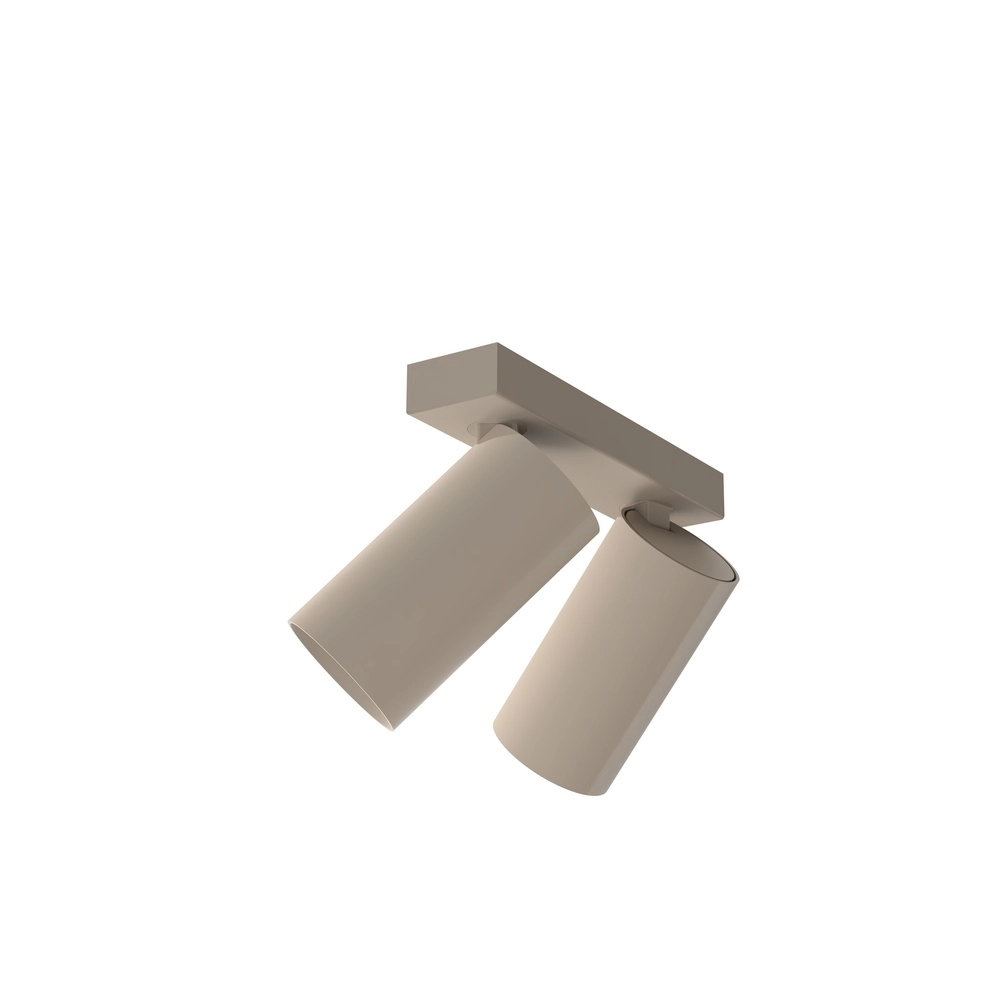 Double surface-mounted spot Mono sand brown Lyora 5903139125369