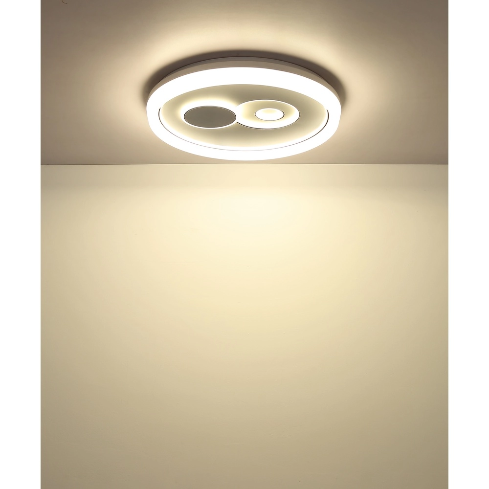 Ceiling lamp Ruiz I white Ø 49cm Globo 9007371522811