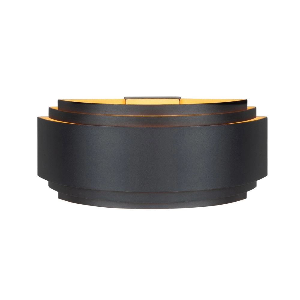 Design wall lamp Sofia black with gold