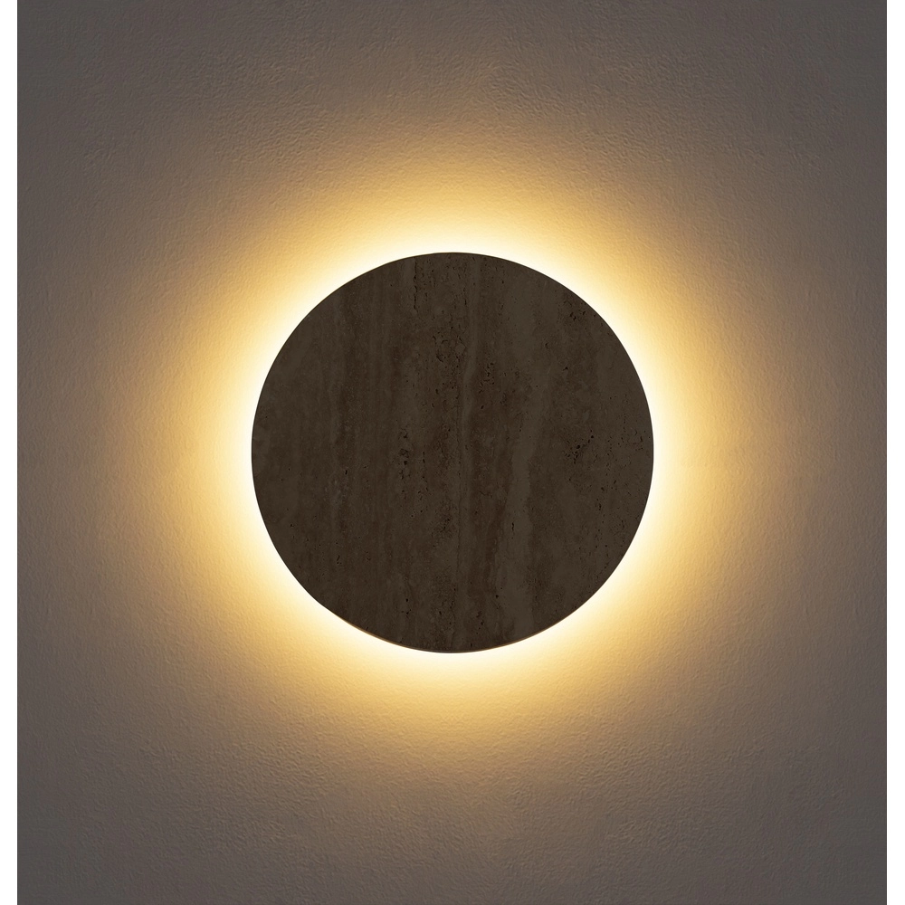 Sleek wall lamp Jillian Ø 23cm Globo 9007371583676