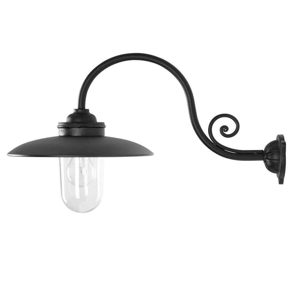 Matte black wall lamp Rhone KS Verlichting 8714732759007
