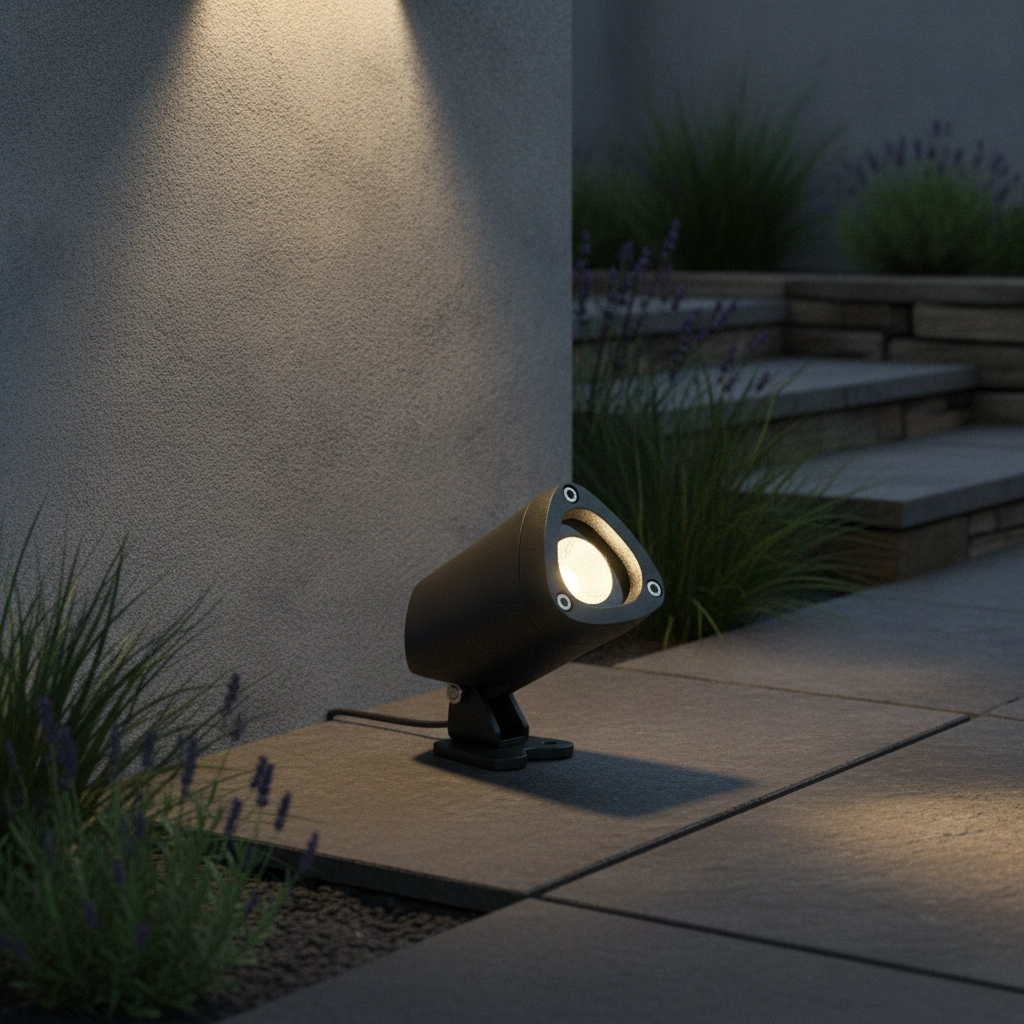 Small spotlight Mini black