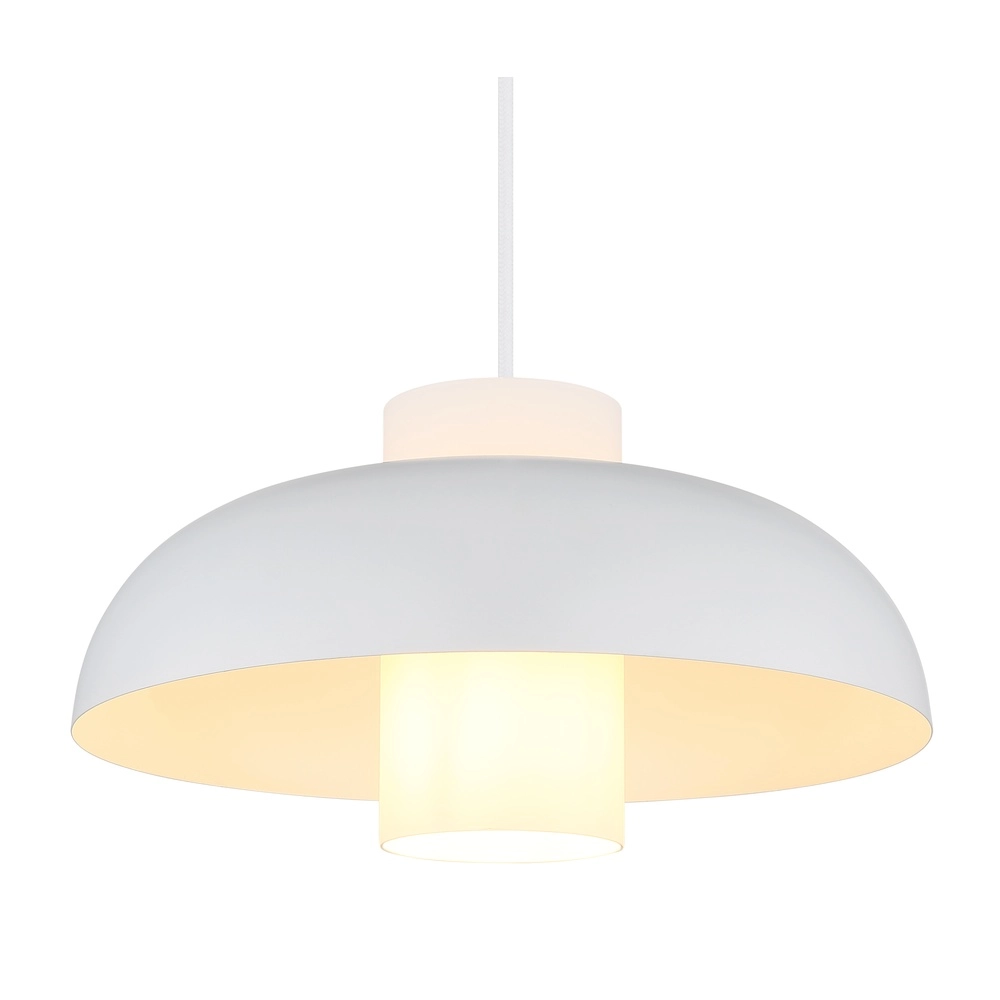 Modern pendant lamp Lowe white Ø 38cm Globo 9007371506163