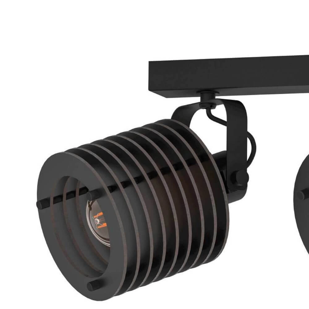 Industrial ceiling spotlight Segovia 3-light Eglo 9008606267163