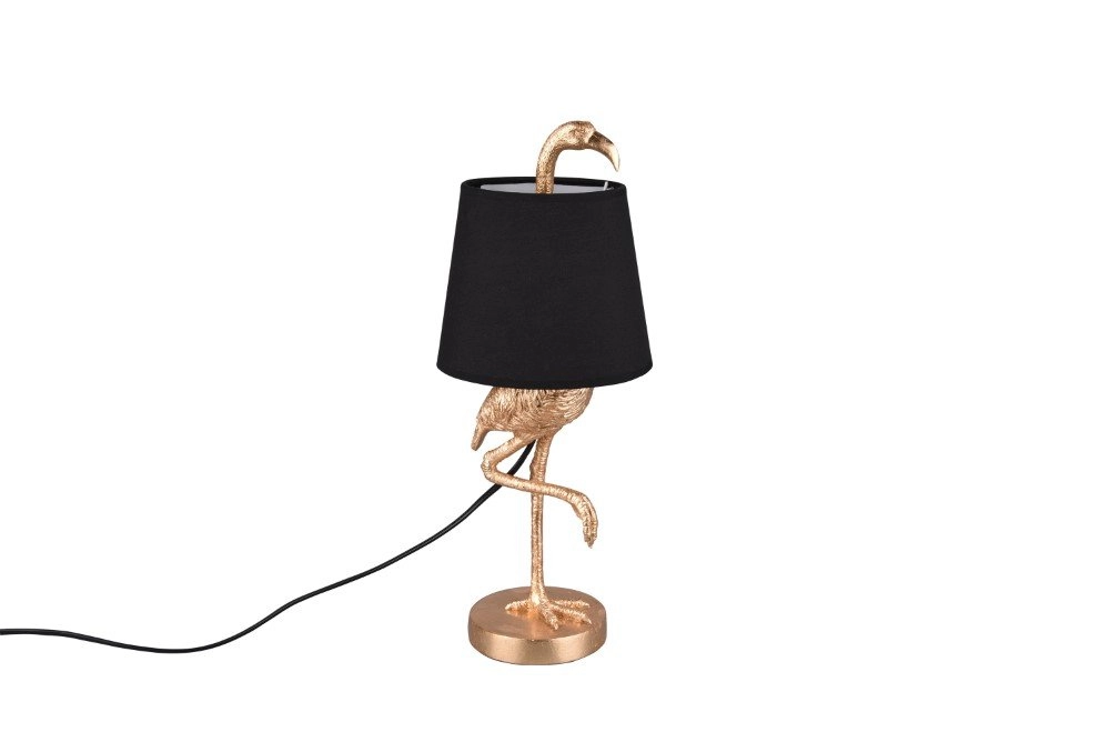 Table lamp Lola gold with black Trio 4017807459340
