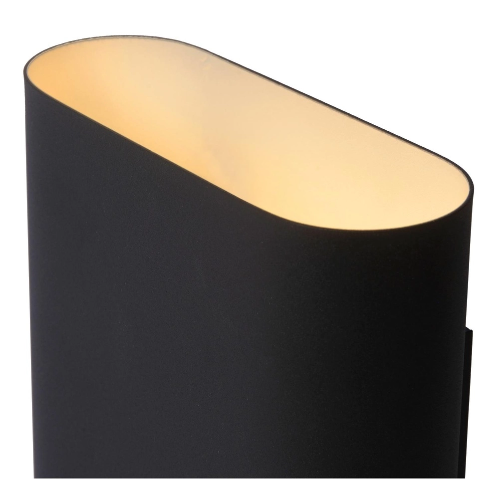 Black wall spotlight Ovalis Design Lucide 5411212126788