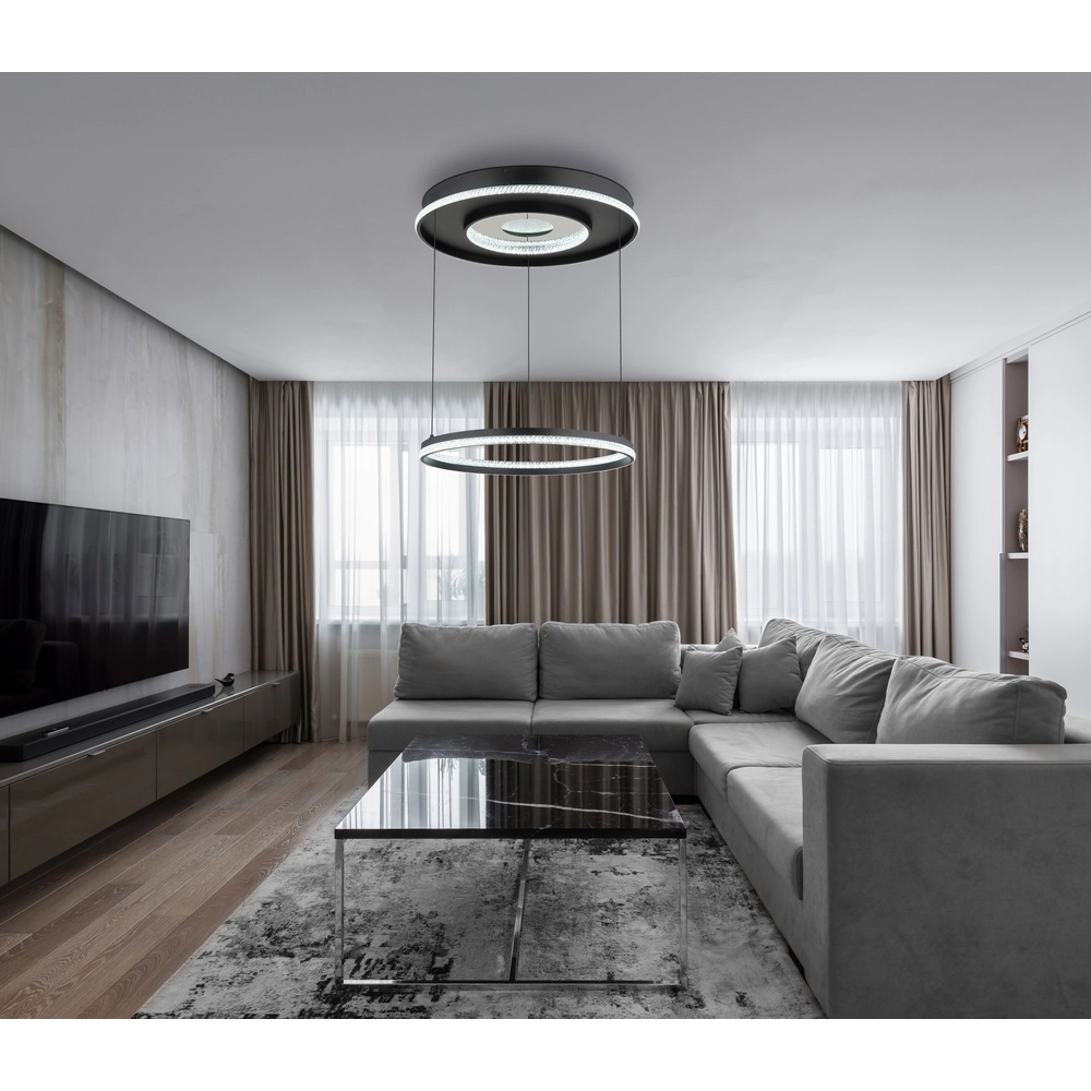 Pendant lamp Marsh Black Globo 9007371525461