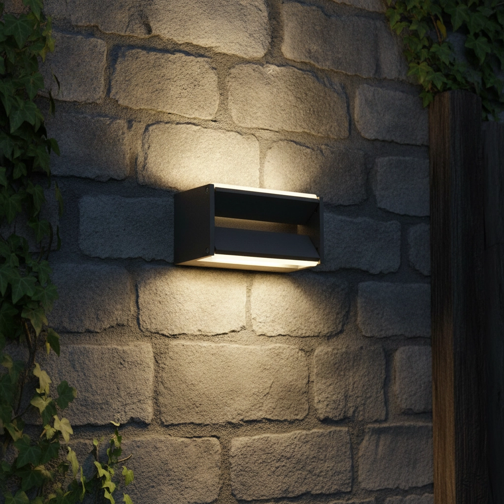 Directional wall lamp Twin grey