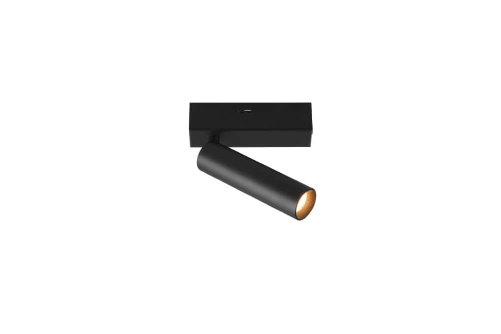 Slim LED wall spot Ambala black Trio 4017807612622