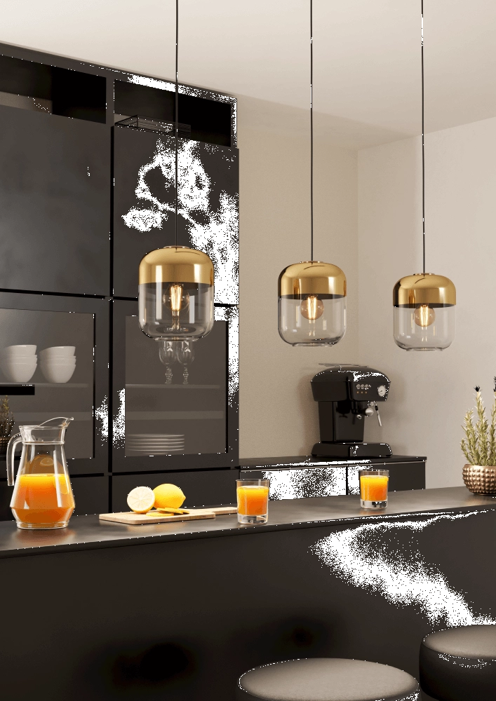 Gold dining room lamp Maryvilla Eglo 9008606244560