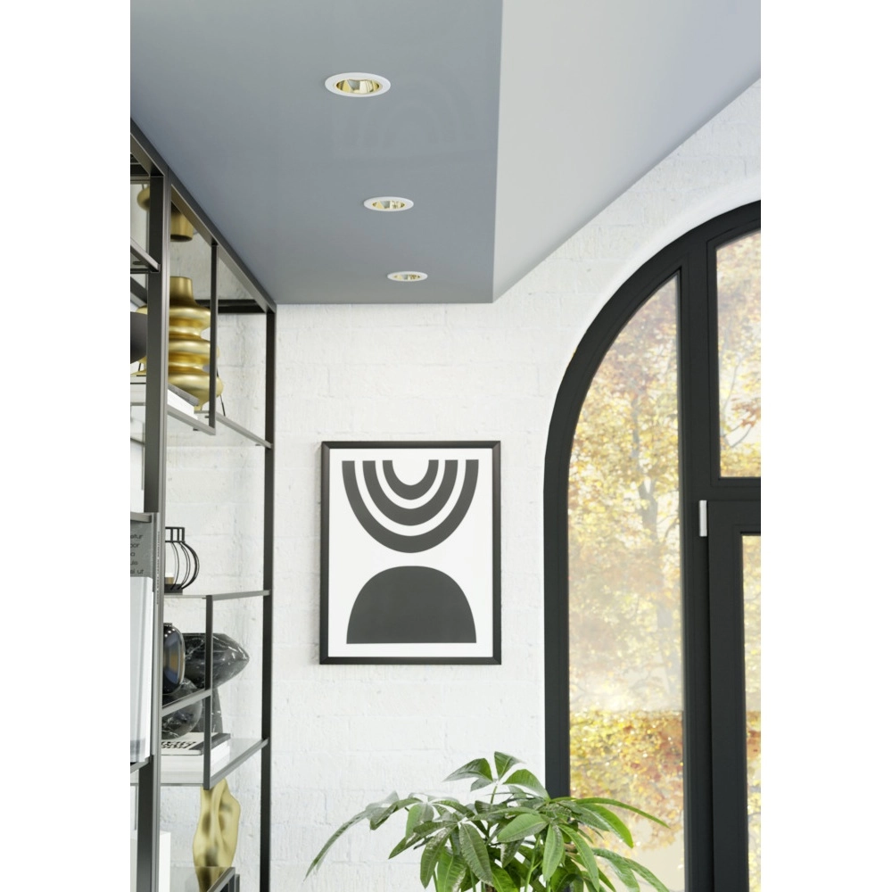 Recessed spotlight smart Yebra-Z white with gold Eglo 9008606359042