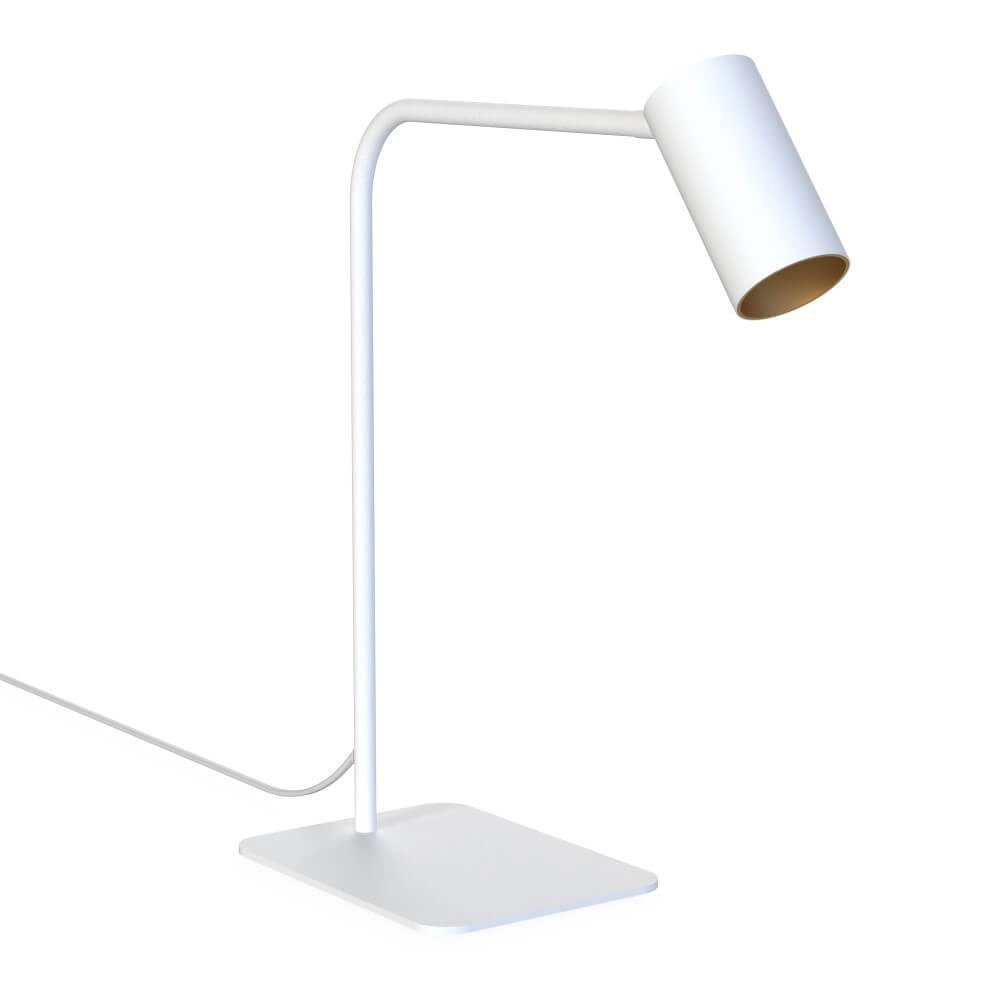 Office table lamp Mono white
