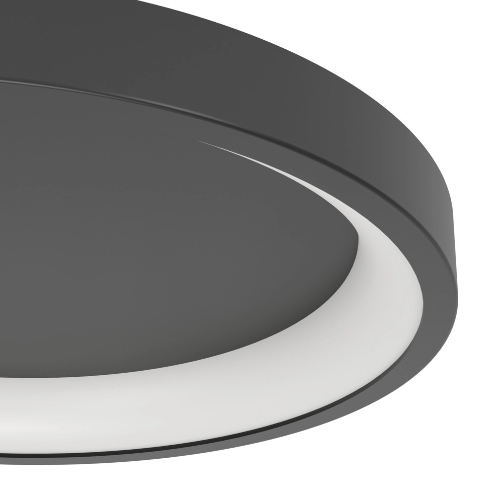 Round ceiling lamp Loretello-Z Smart Black Eglo 9008606358243