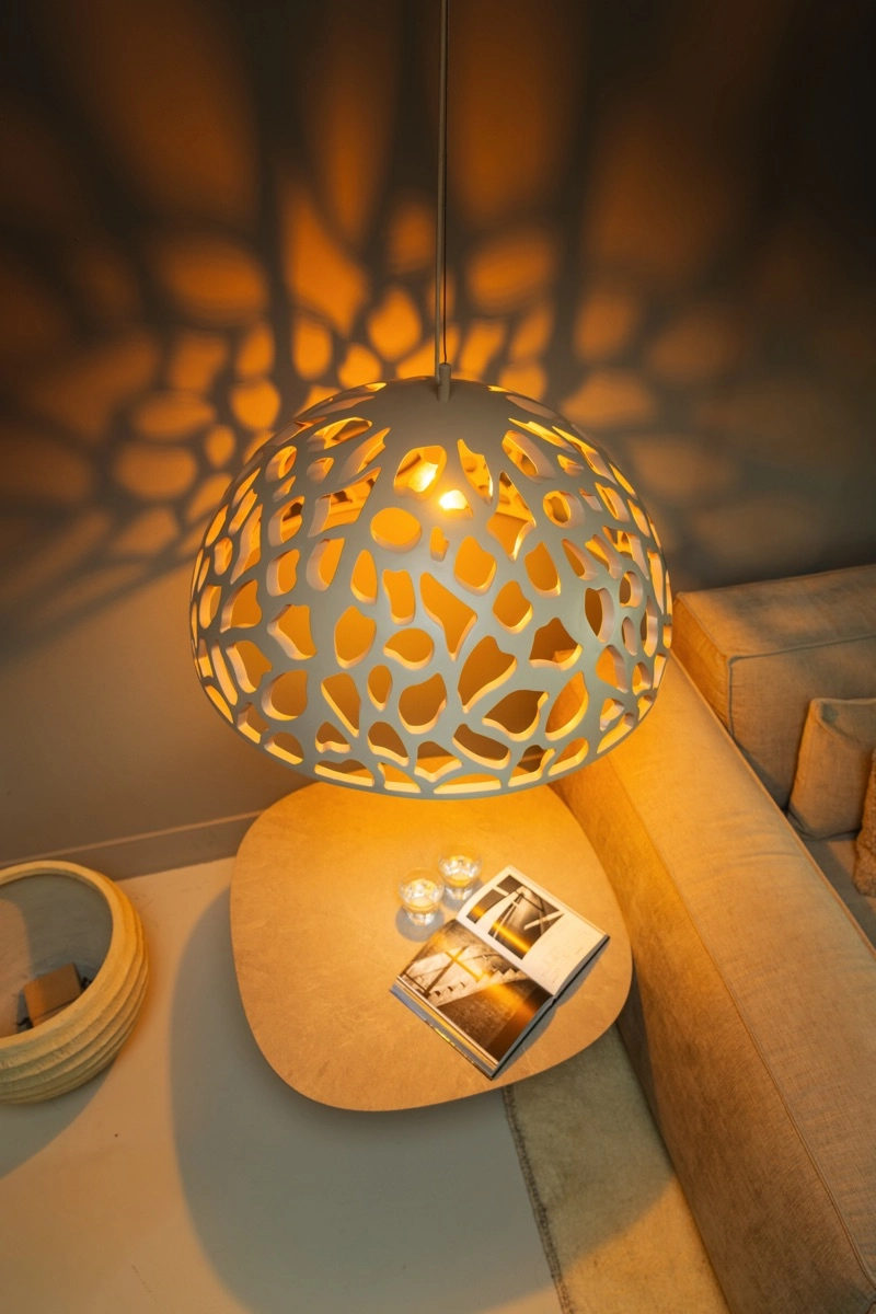 Characteristic pendant lamp The Open Ø 70cm - sand ETH 8720195312246