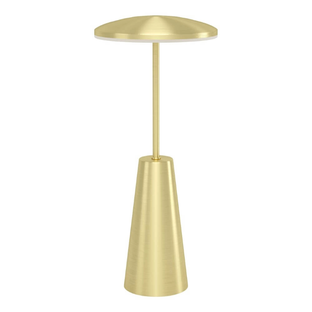 Yellow copper table lamp Piccola Ø 13cm