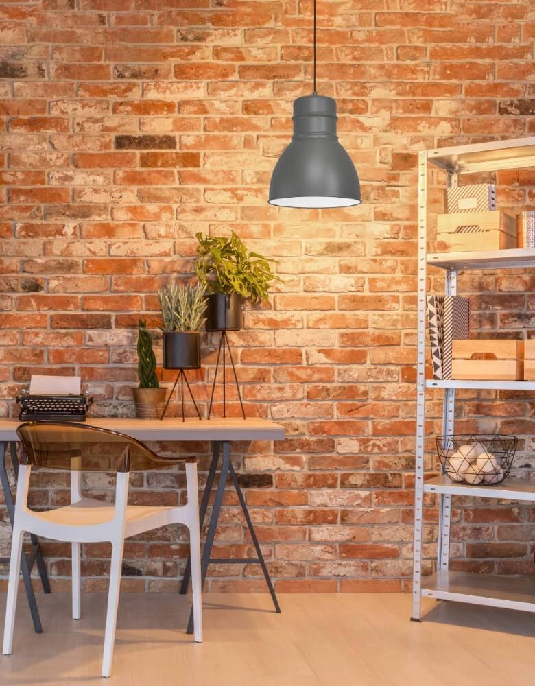Gray hanging lamp Ebury Ø 38cm Eglo 9002759436223