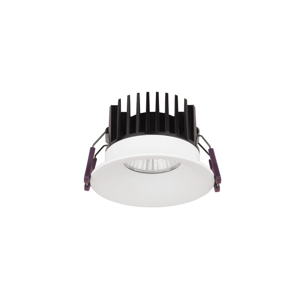 White recessed spotlight Blade Ø 8.5cm Lyora 5212017418586