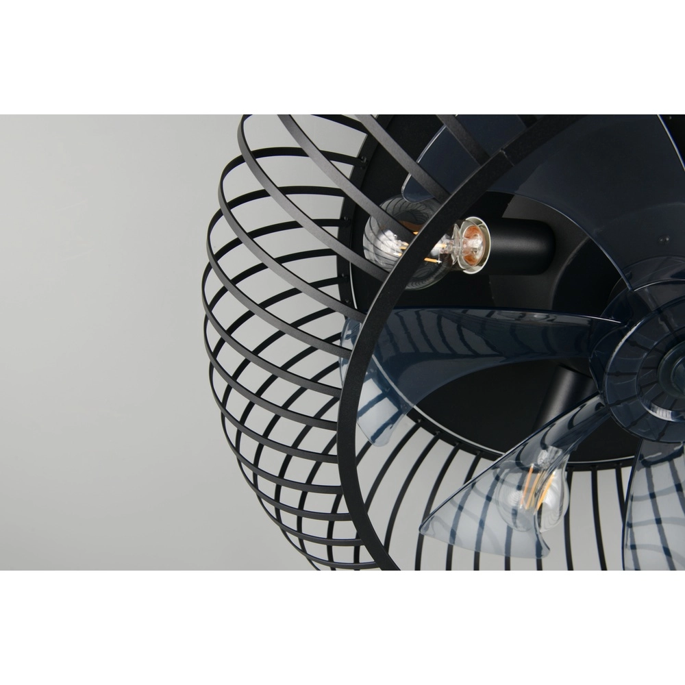 Black fan Johanna Ø 61cm Trio 4017807688115