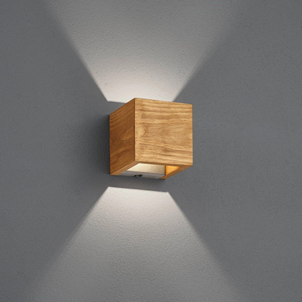 Wooden wall spotlight Brad Trio 4017807441871