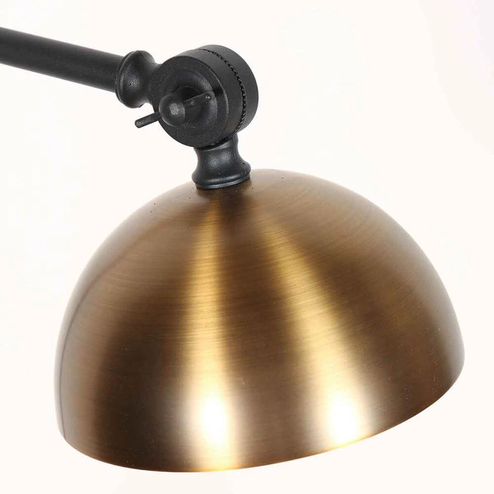 Floor lamp Pintino black with bronze Steinhauer 8712746176490