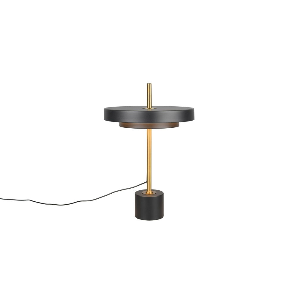 Design table lamp Keaton black with gold Trio 4017807655865