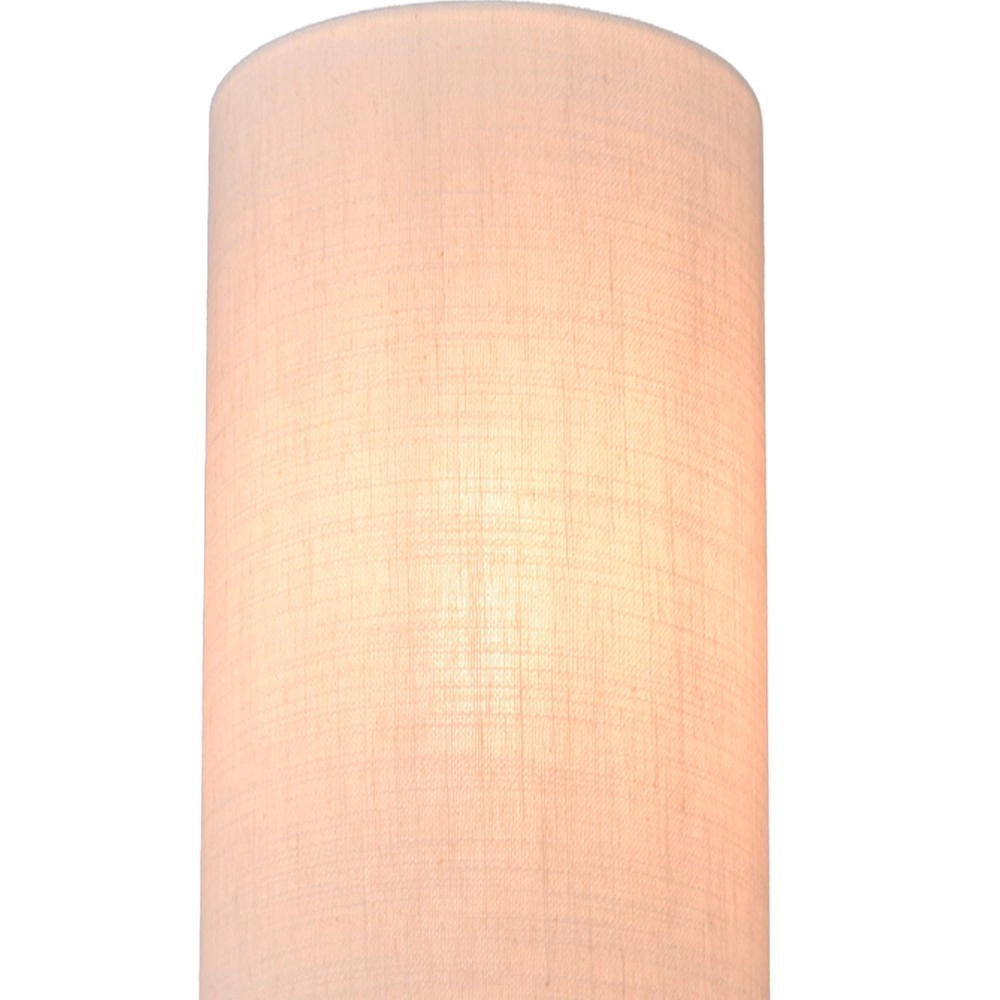 Floor lamp Lisbourg Cocoa with off white cap Masterlight