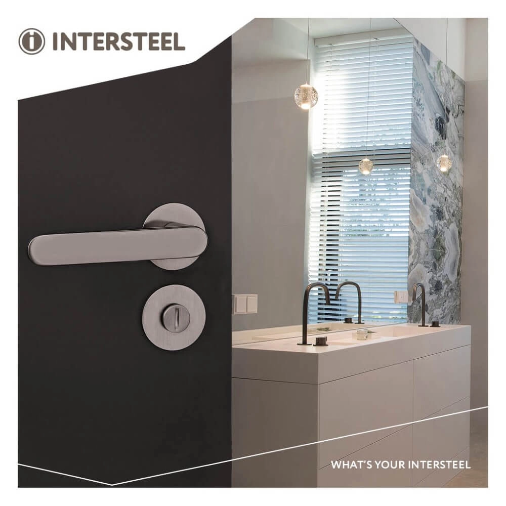 Design door handle Link anthracite Olivari 8714186477953