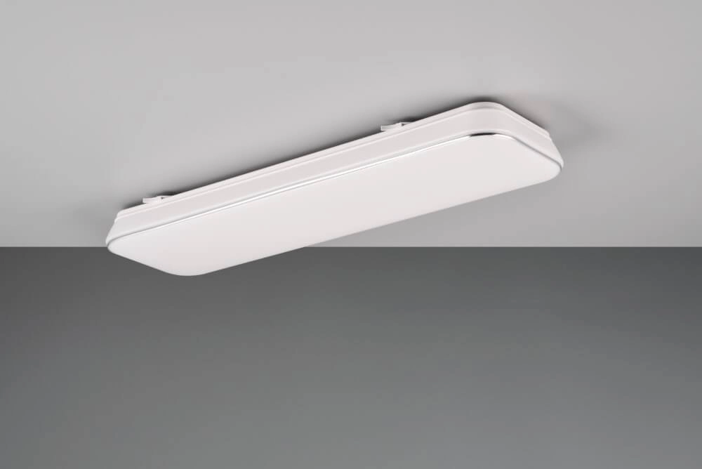 White ceiling lamp Blanca rectangle 4000K - S Trio 4017807576870