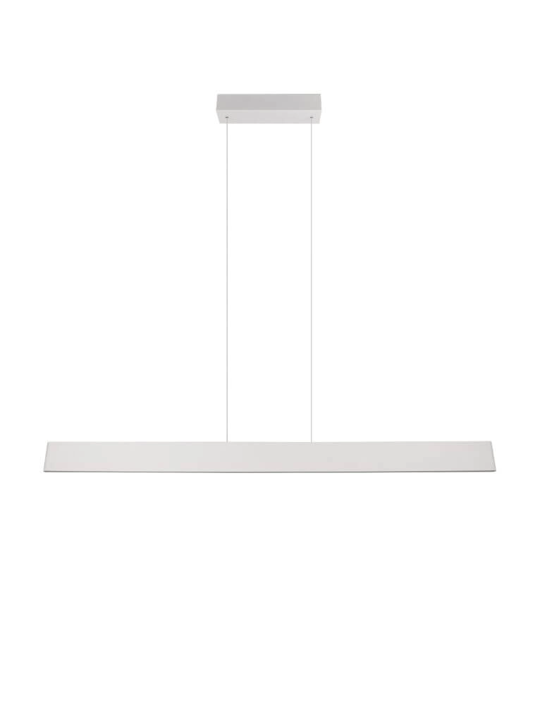 Led Office Pendant Light Galway 150cm - white Trio 4017807616682