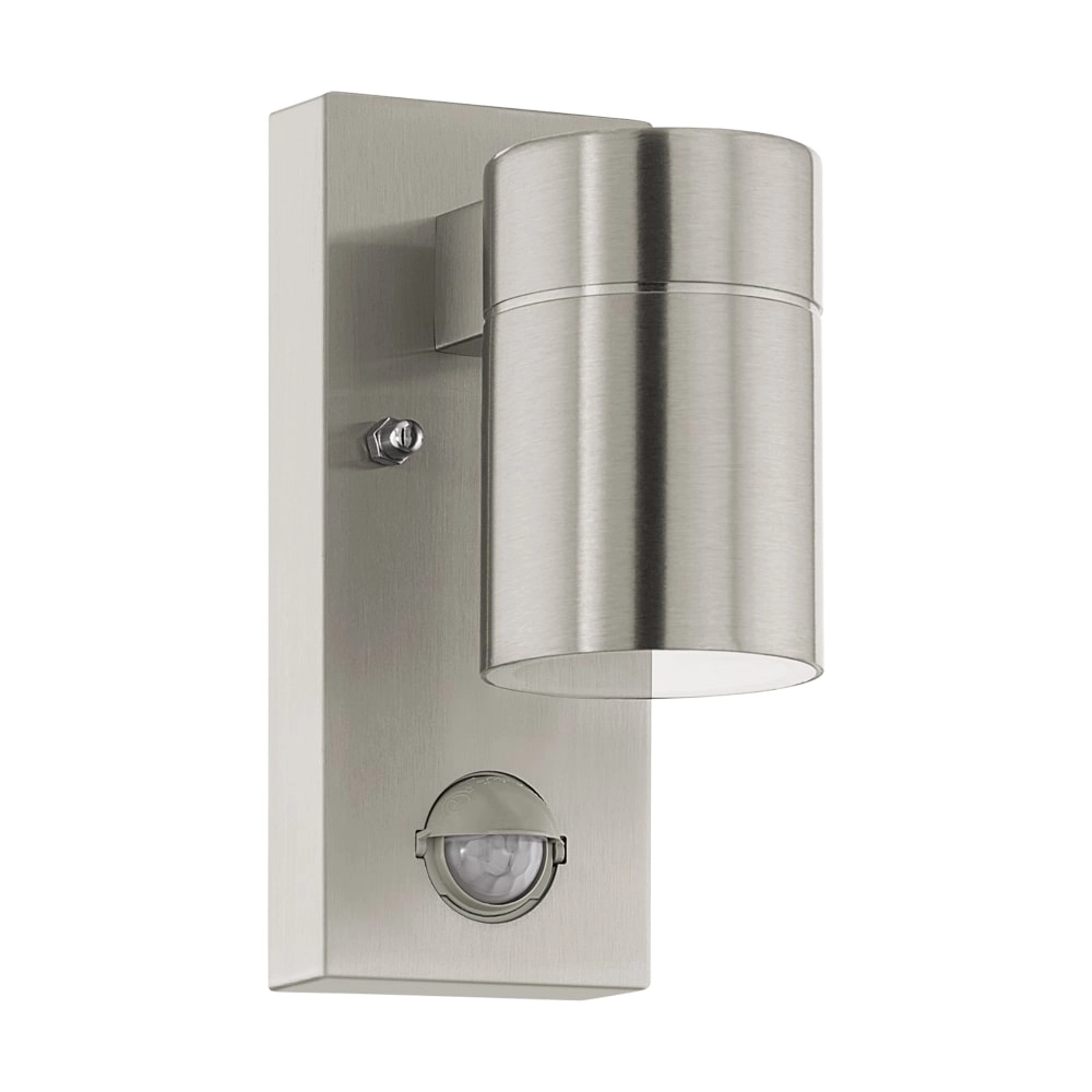 Stainless steel wall spot Riga 5 with sensor