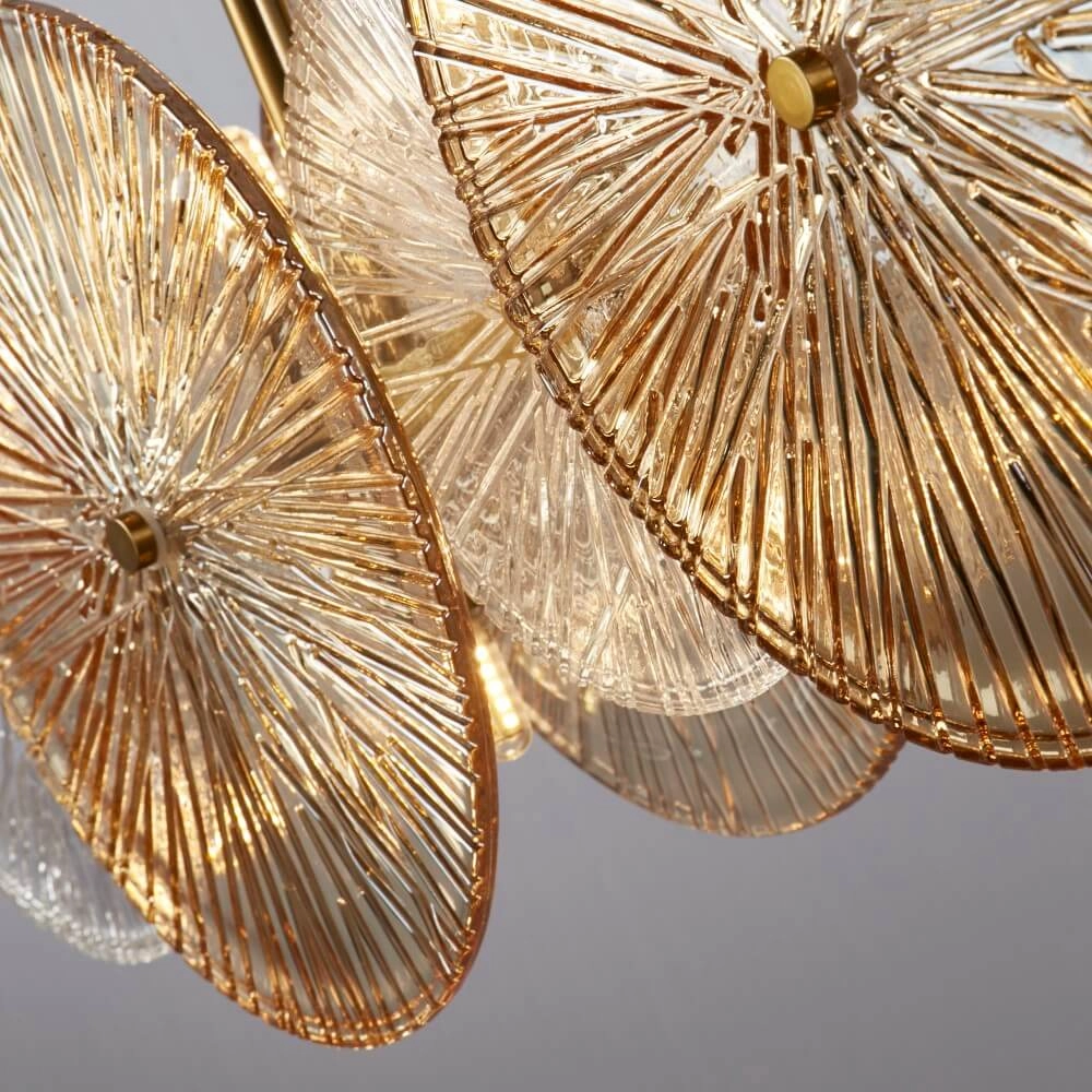 Pendant lamp Wagon Wheel gold Searchlight 5053423247625