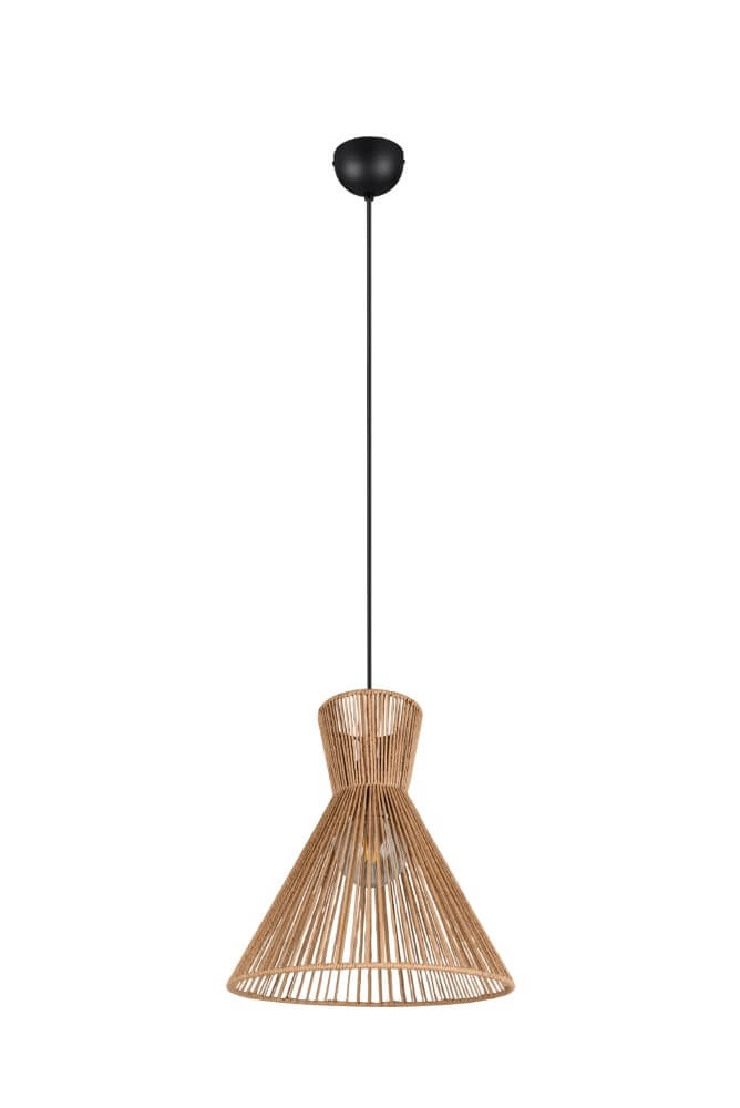 Japandi pendant lamp Rosalie Ø 35cm Trio 4017807637649