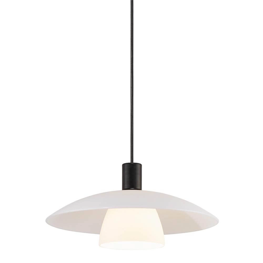 Modern pendant lamp Verona black and white Nordlux 5704924001635