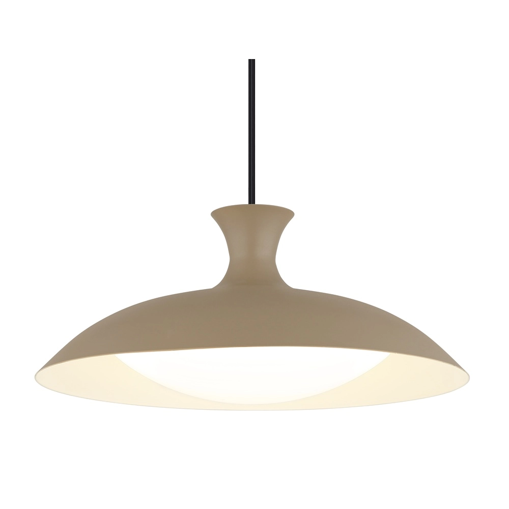 Modern pendant lamp Rocha sand brown Globo 9007371531981