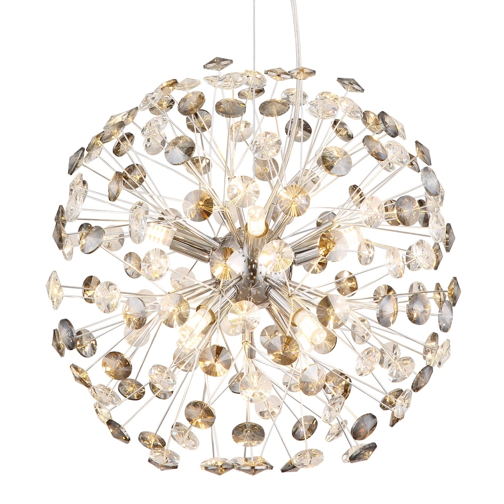 Pendant lamp Katrina chrome Ø 40cm Globo 9007371487332