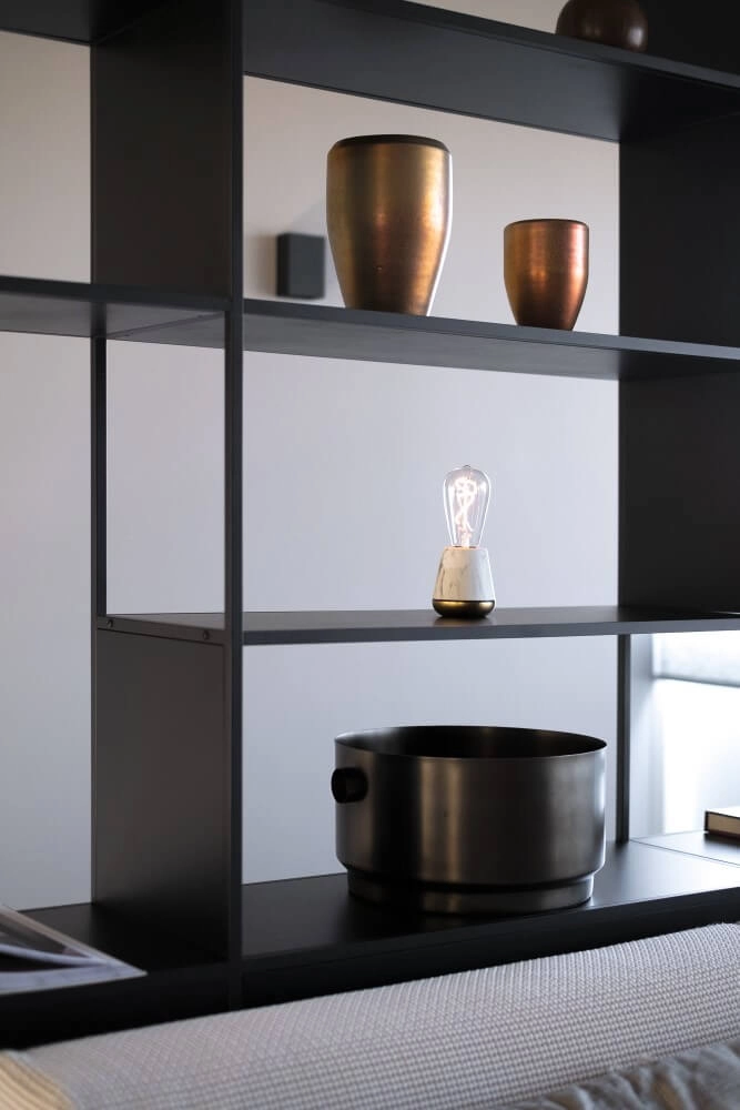 Rechargeable table lamp One White Marble Humble 7446023294270