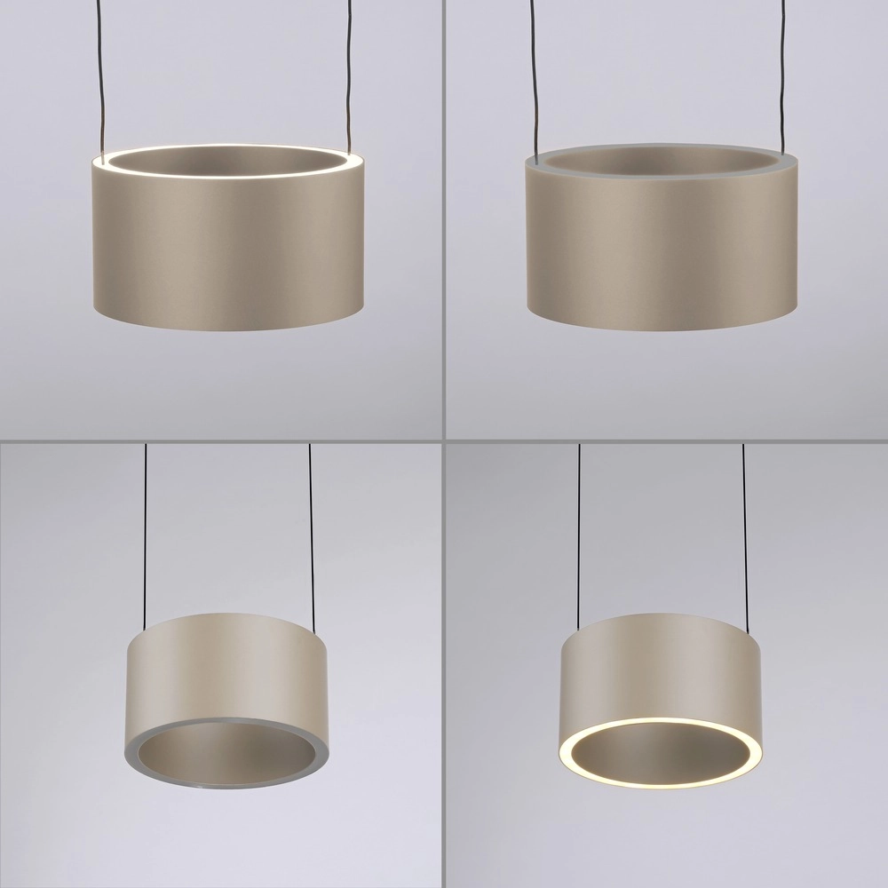 Design LED pendant light Pure Clipse Bronce Paul Neuhaus 4012248396308