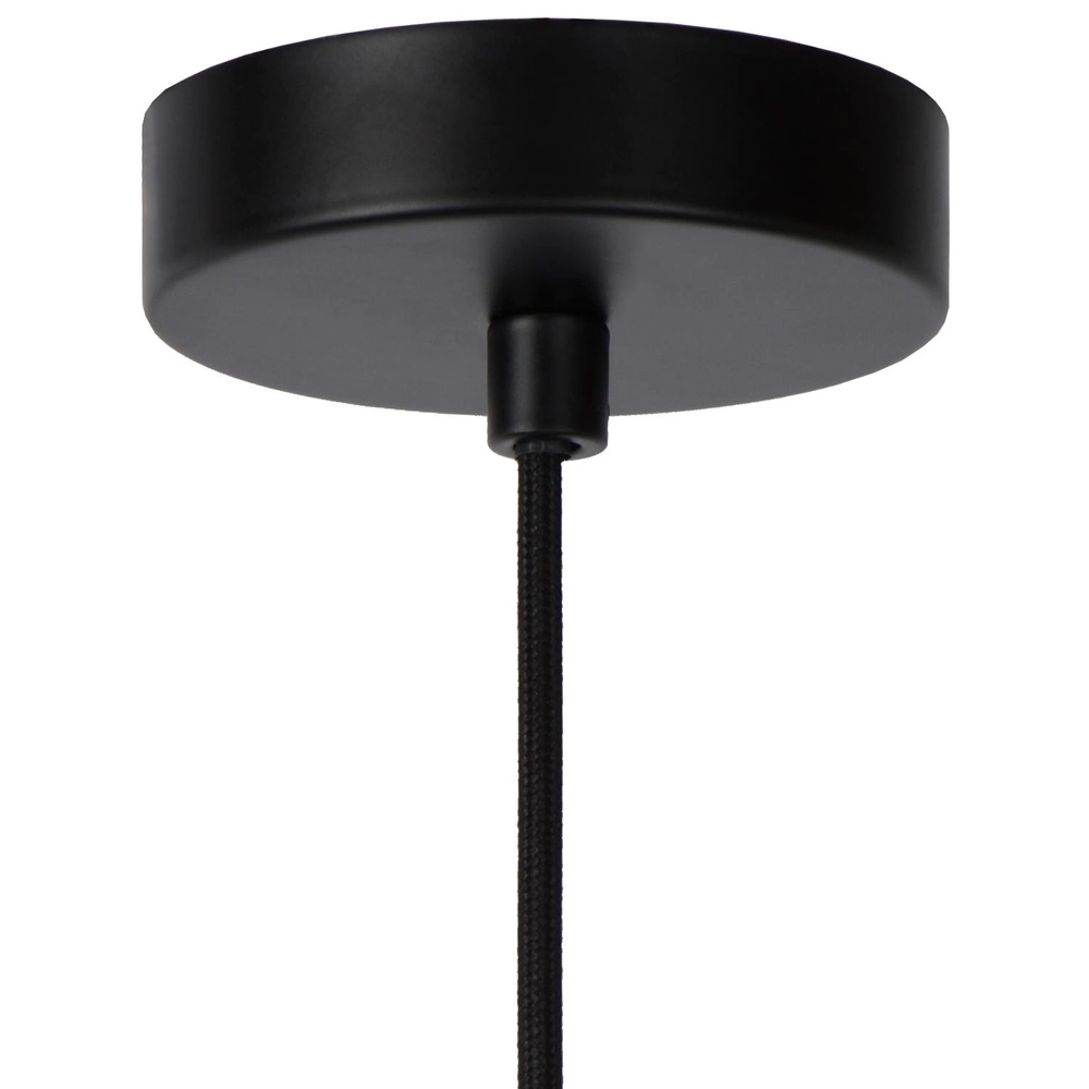 Pendant lamp Julius Ø 28cm smoke glass Lucide 5411212343338