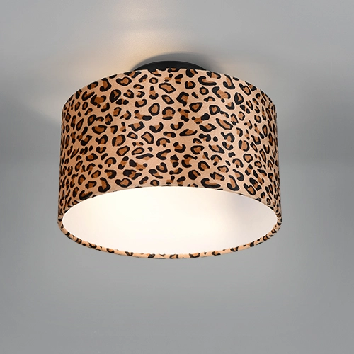 Ceiling lamp Pardina leopard print