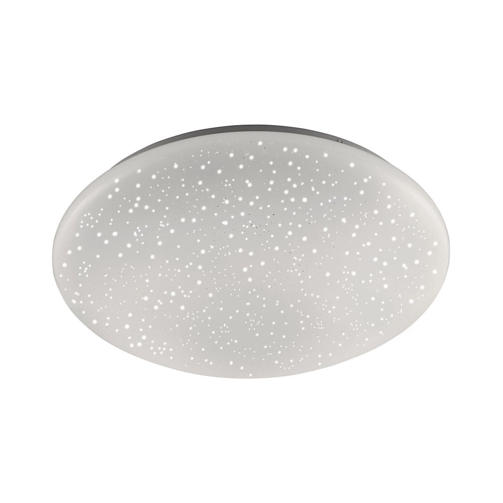 Adjustable ceiling light Skyler RGB 38cm with star effect Just Light 4043689928896
